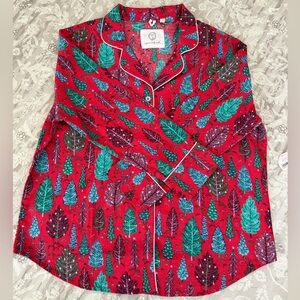 NWT Printfresh Organic Cotton PJ Set Twinkling Trees